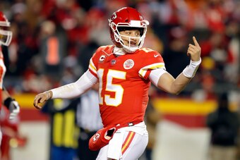 Kansas City Chiefs quarterback Patrick Mahomes