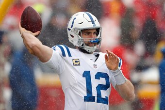 Indianapolis Colts quarterback Andrew Luck