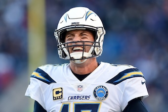 Los Angeles Chargers quarterback Philip Rivers