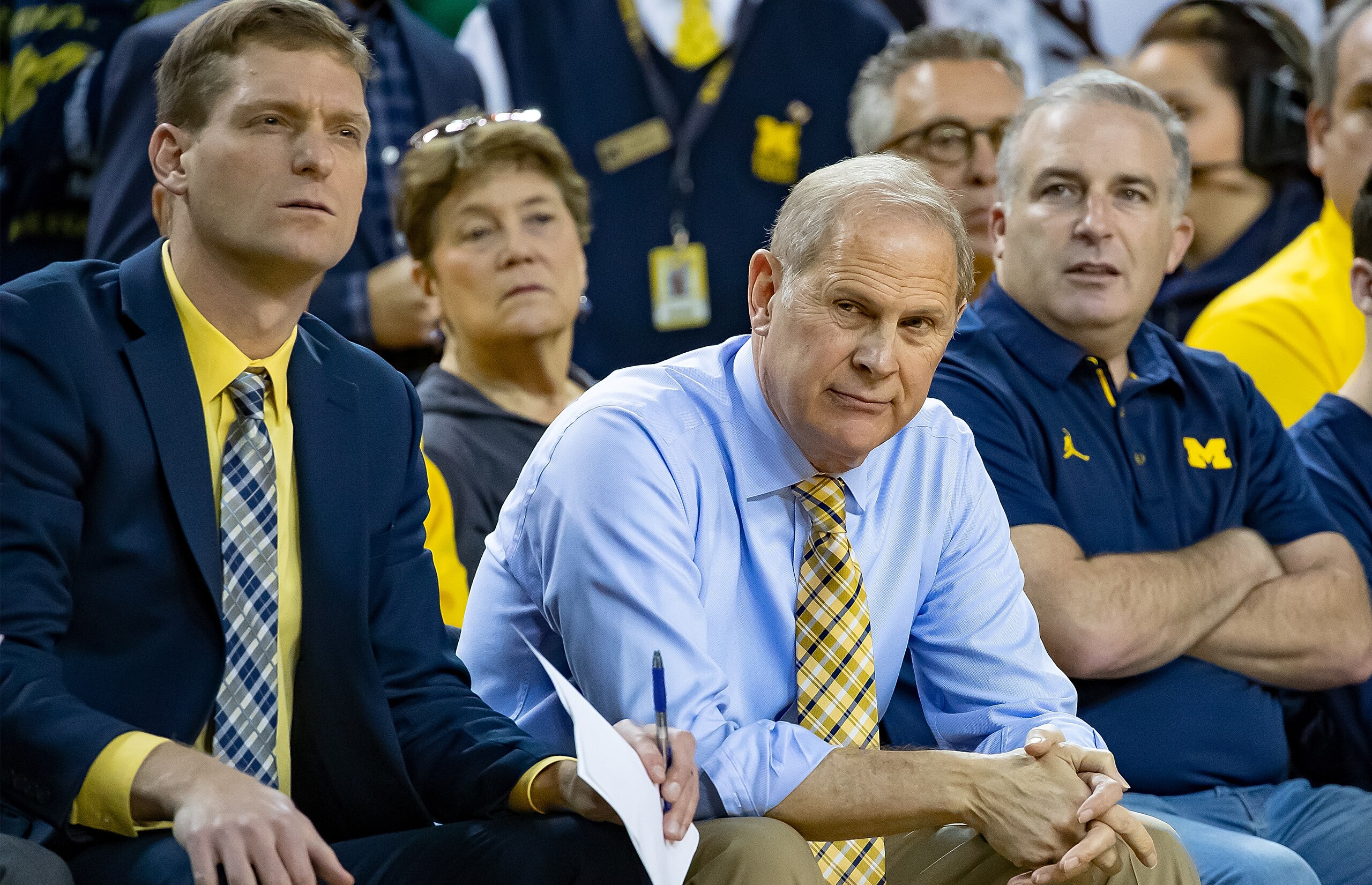 Luke Yaklich and John Beilein