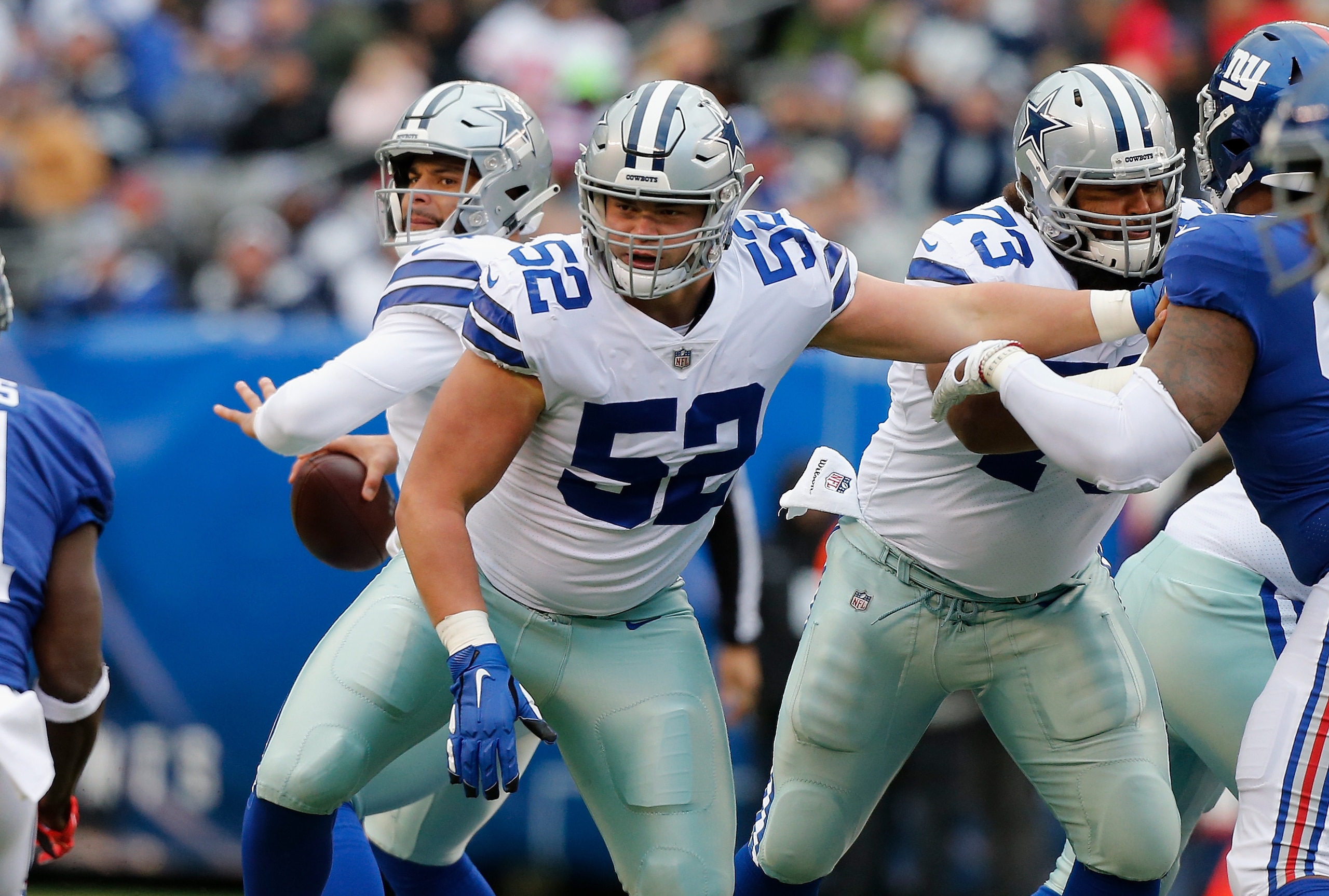 Dallas Cowboys offensive guard Connor Williams Dallas Cowboys offensive guard Connor Williams