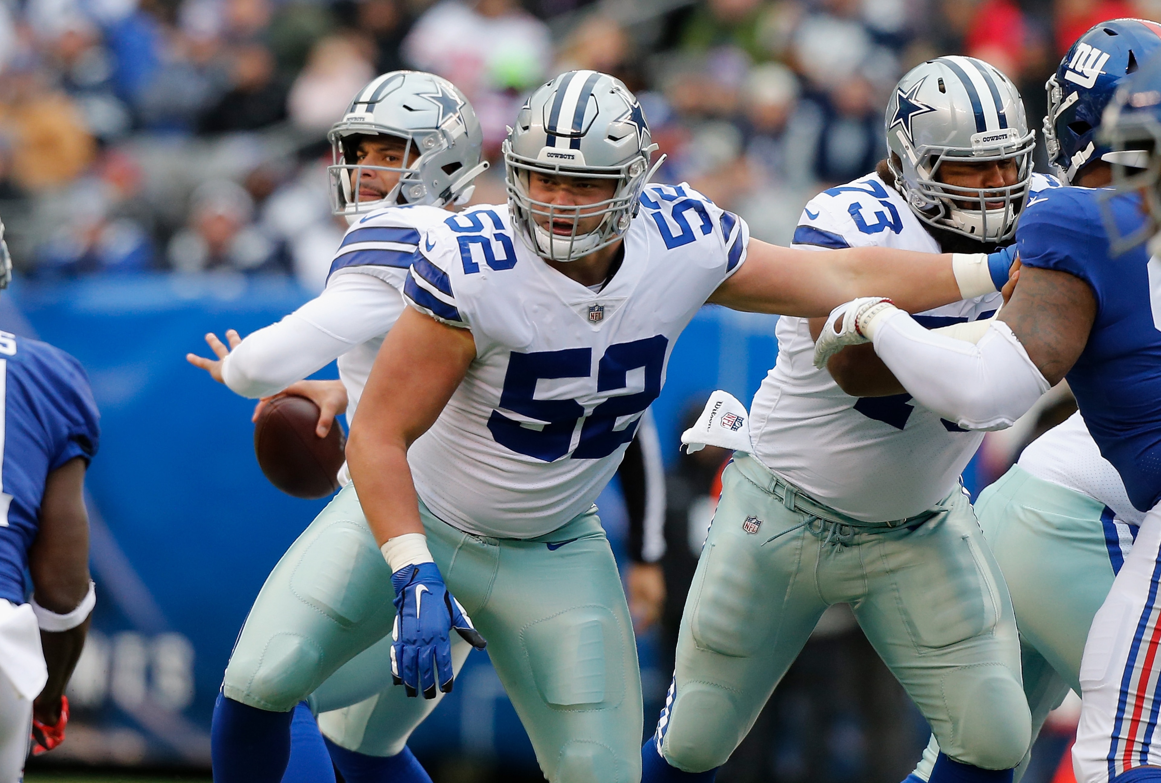 Dallas Cowboys offensive guard Connor Williams