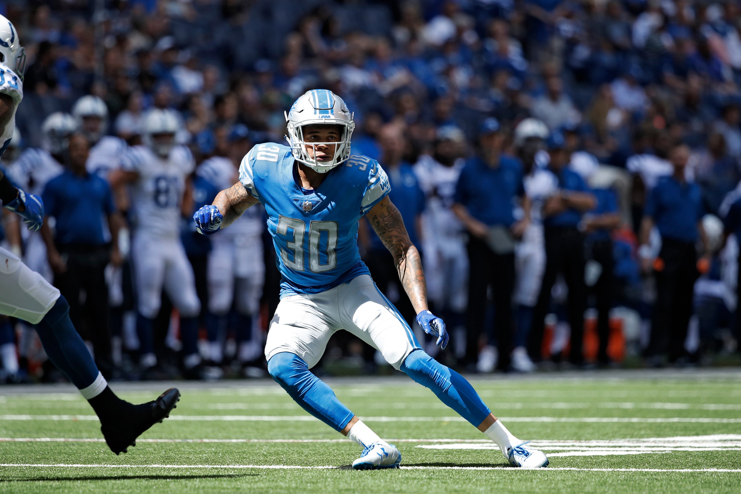 Detroit Lions cornerback Teez Tabor Detroit Lions cornerback Teez Tabor