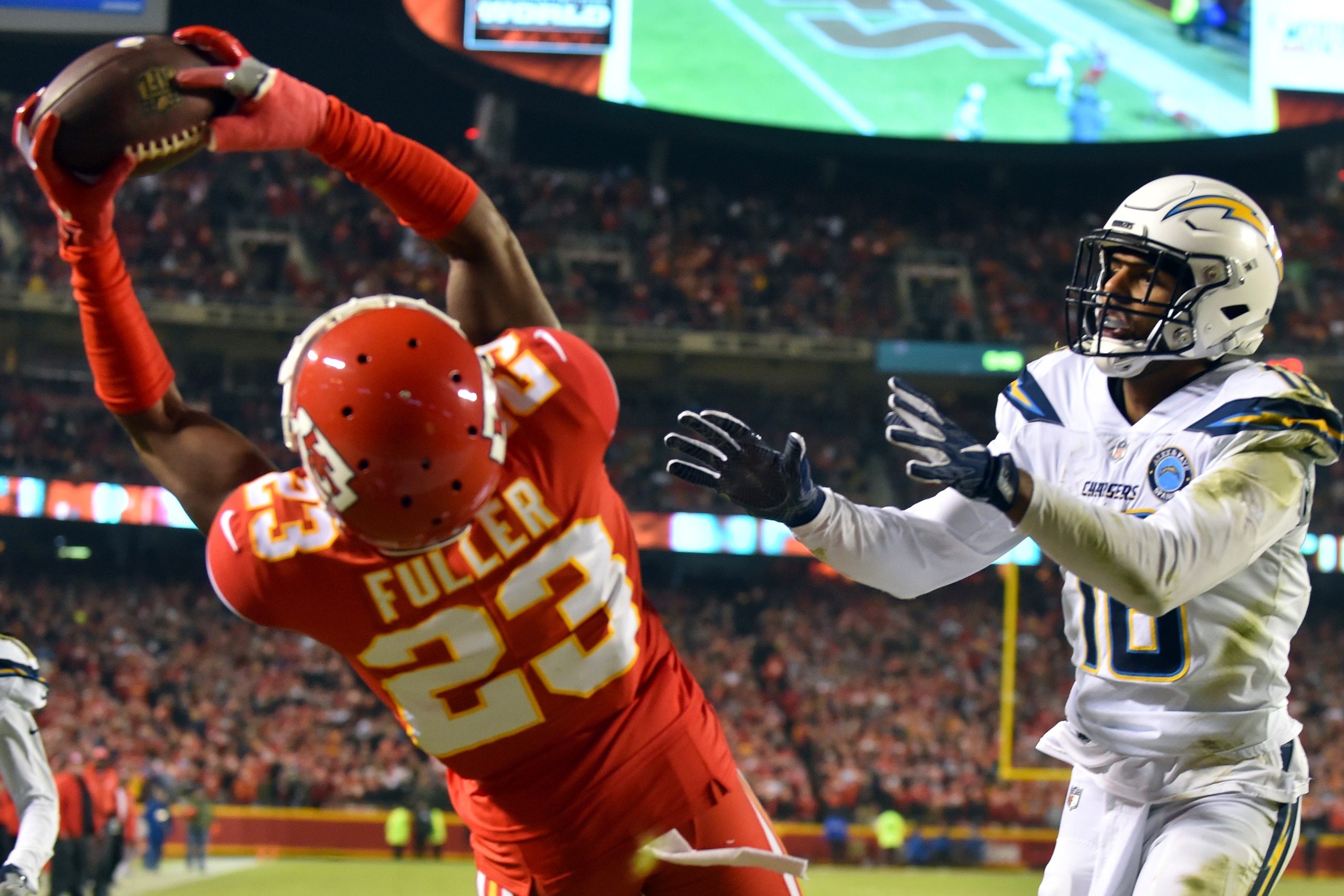 Kansas City Chiefs cornerback Kendall Fuller Kansas City Chiefs cornerback Kendall Fuller