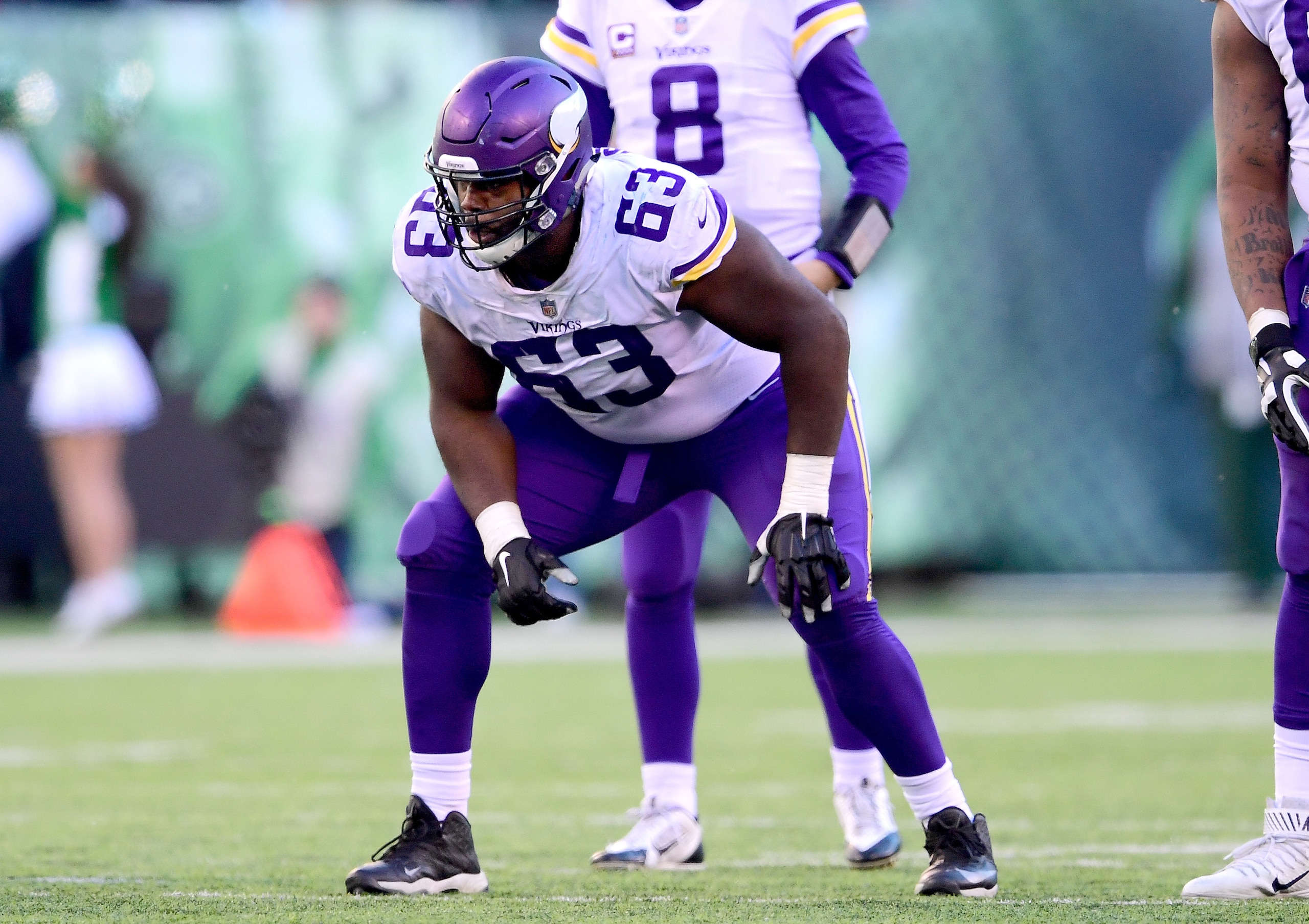 Minnesota Vikings guard Danny Isidora Minnesota Vikings guard Danny Isidora