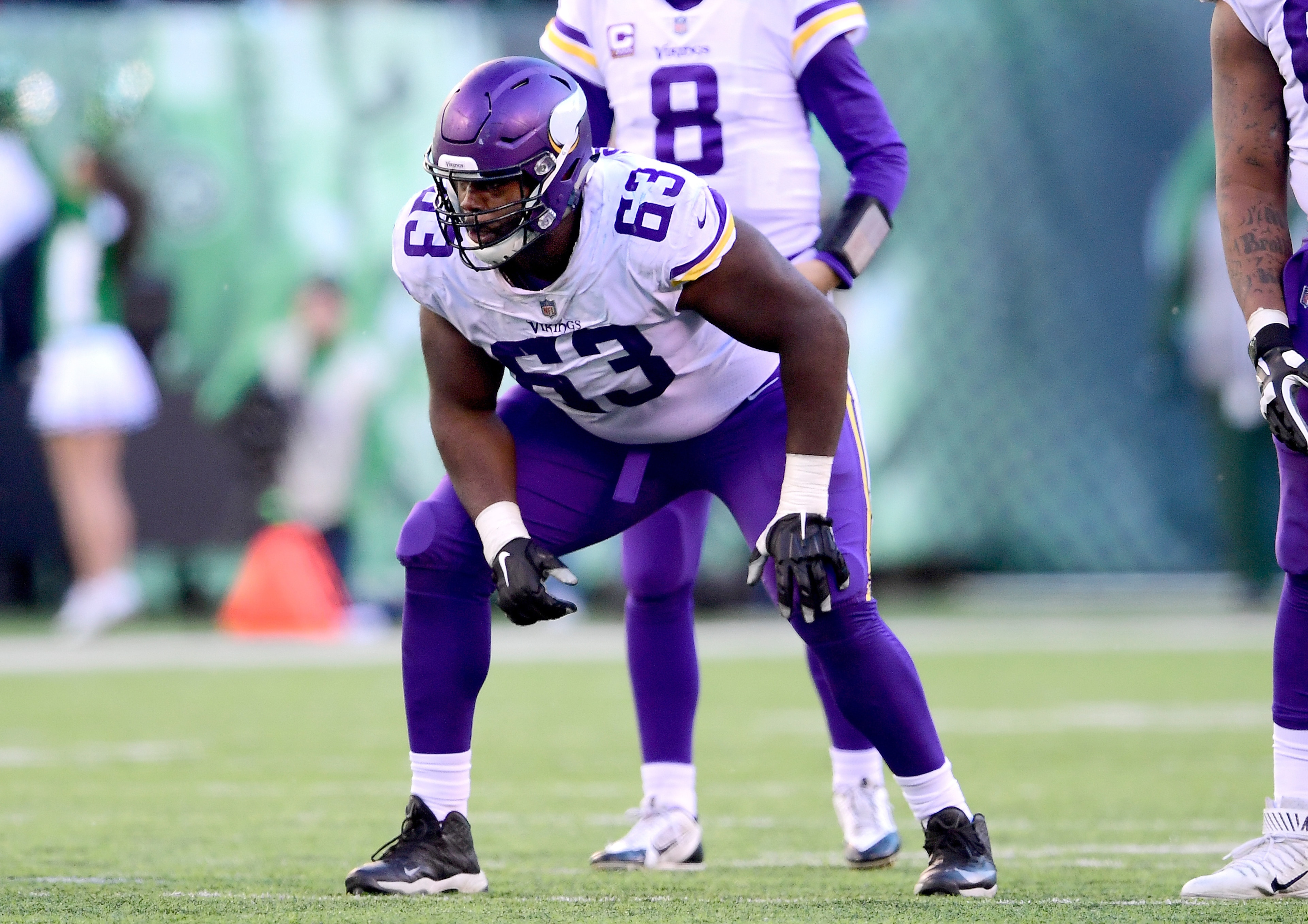 Minnesota Vikings guard Danny Isidora