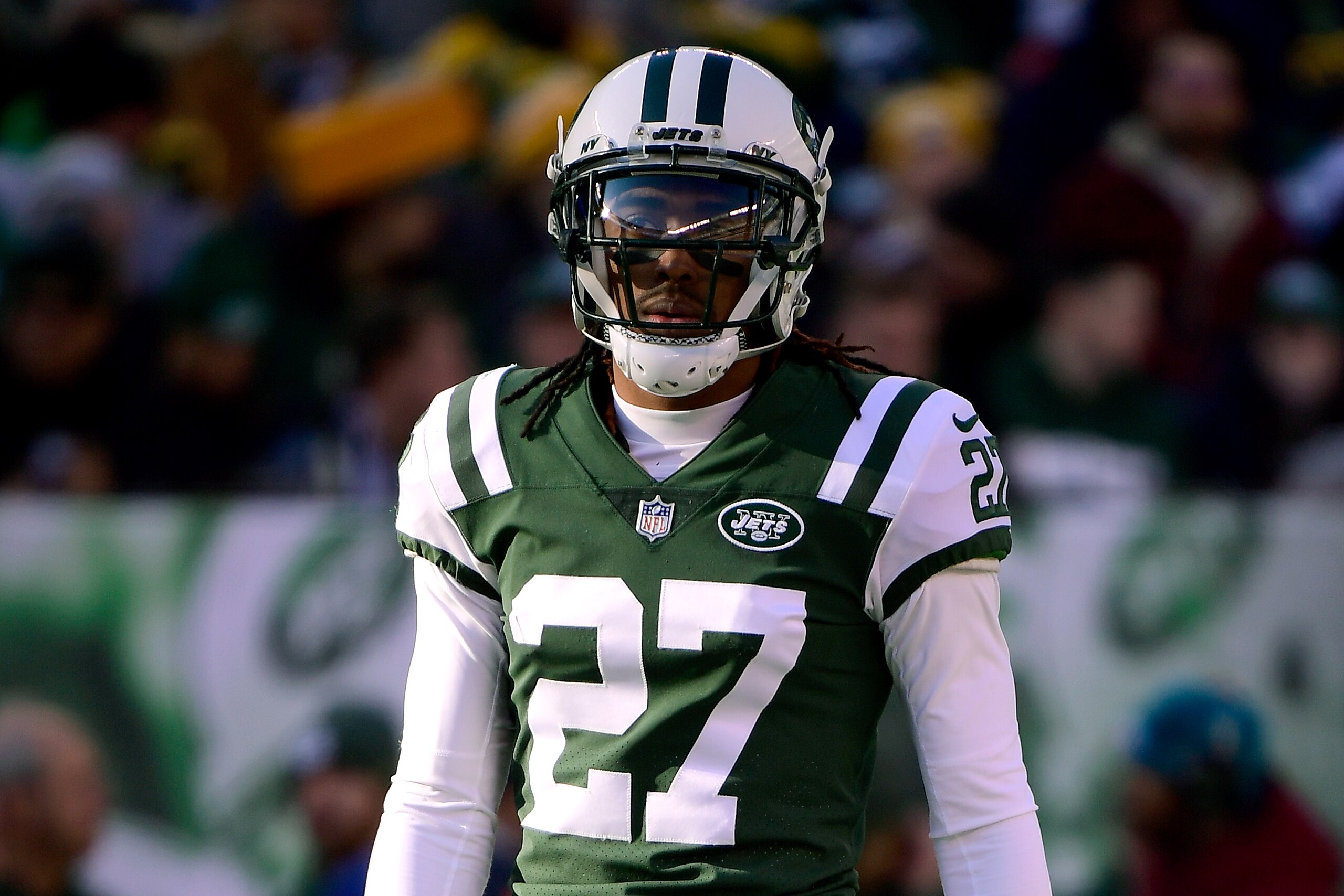 New York Jets cornerback Darryl Slater New York Jets cornerback Darryl Slater
