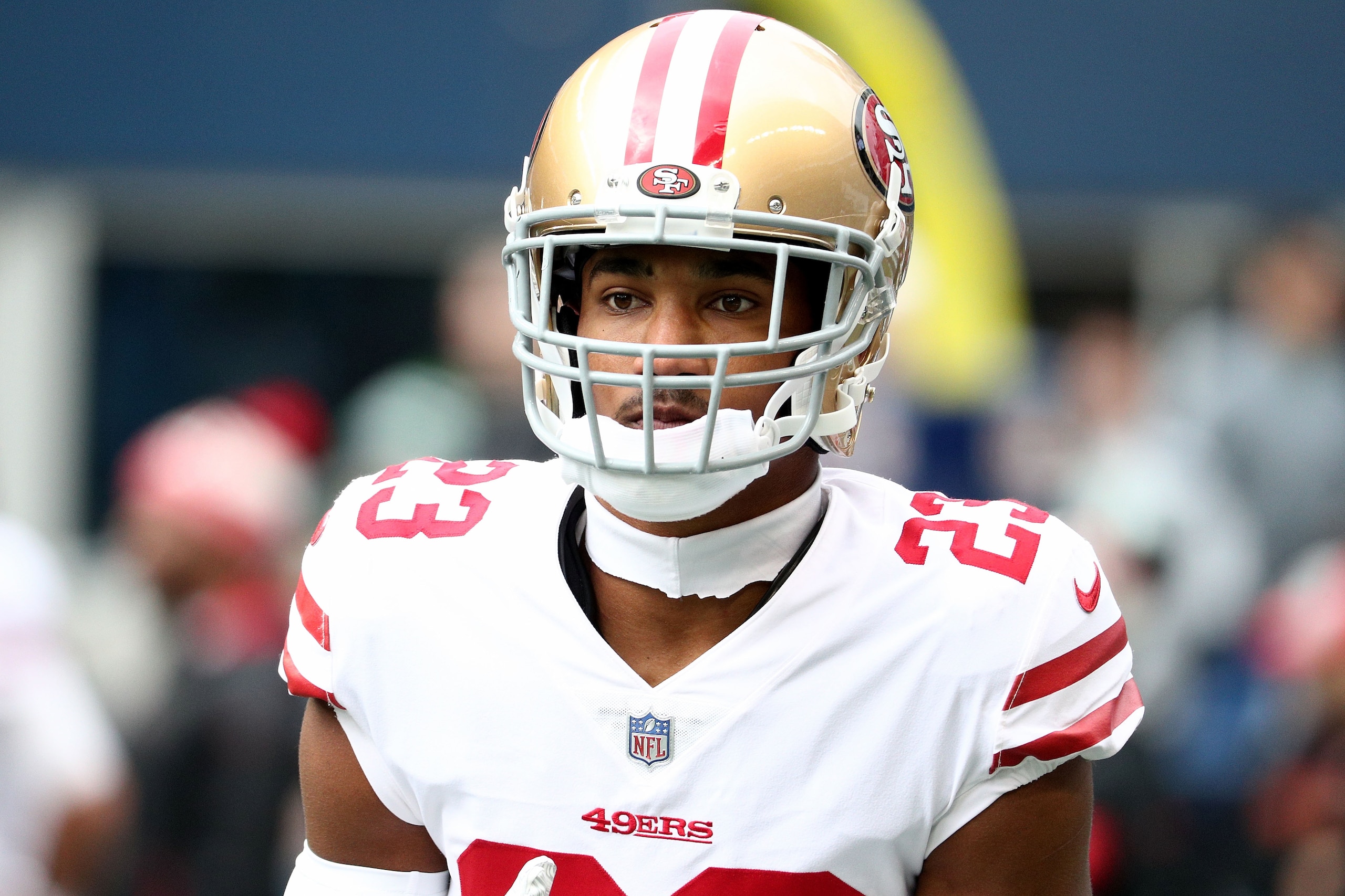 San Francisco 49ers cornerback Ahkello Witherspoon San Francisco 49ers cornerback Ahkello Witherspoon