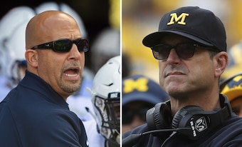 James Franklin and Jim Harbaugh