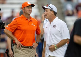 Dabo Swinney and Jimbo Fisher