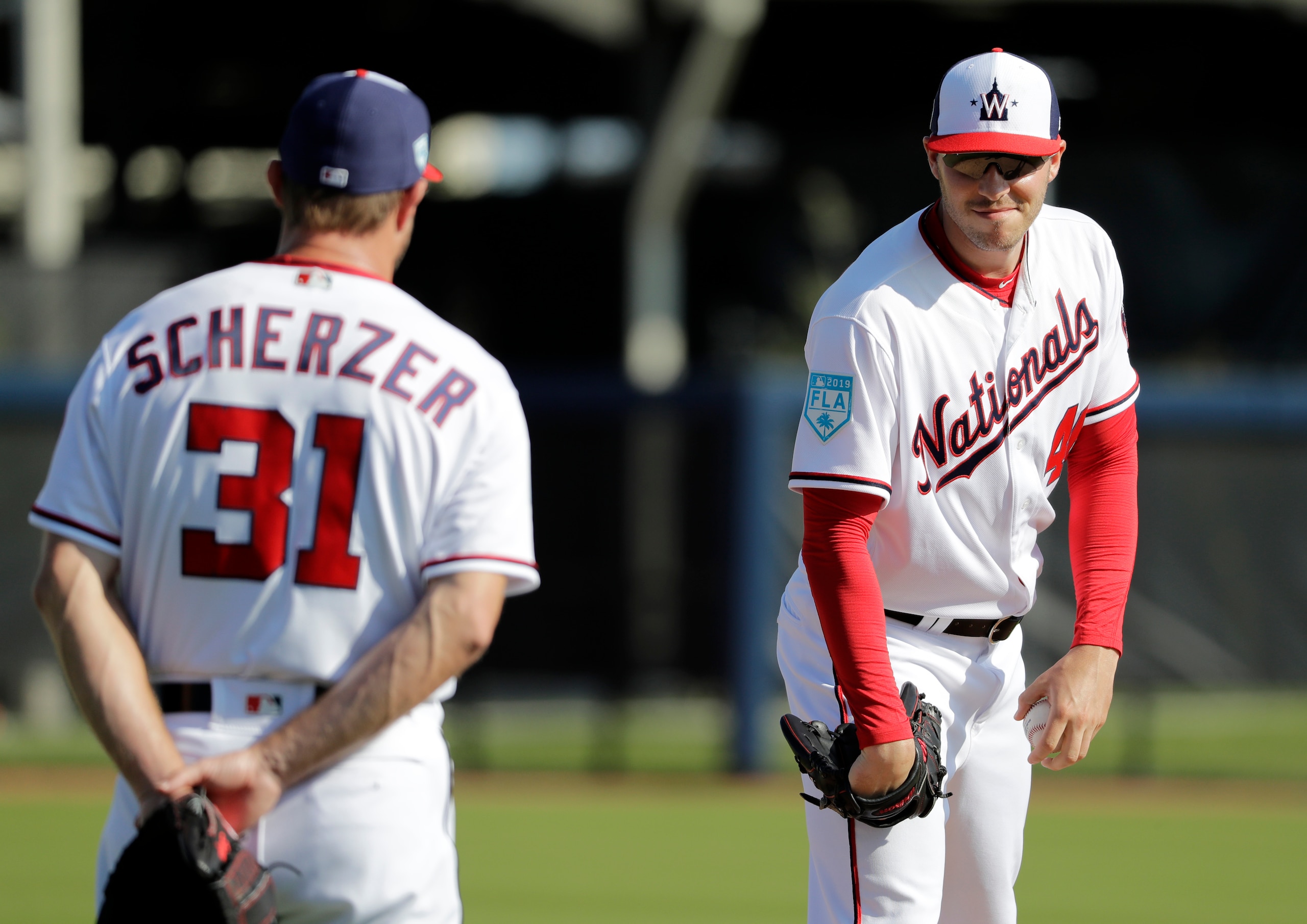 Max Scherzer (L) and Patrick Corbin (R)