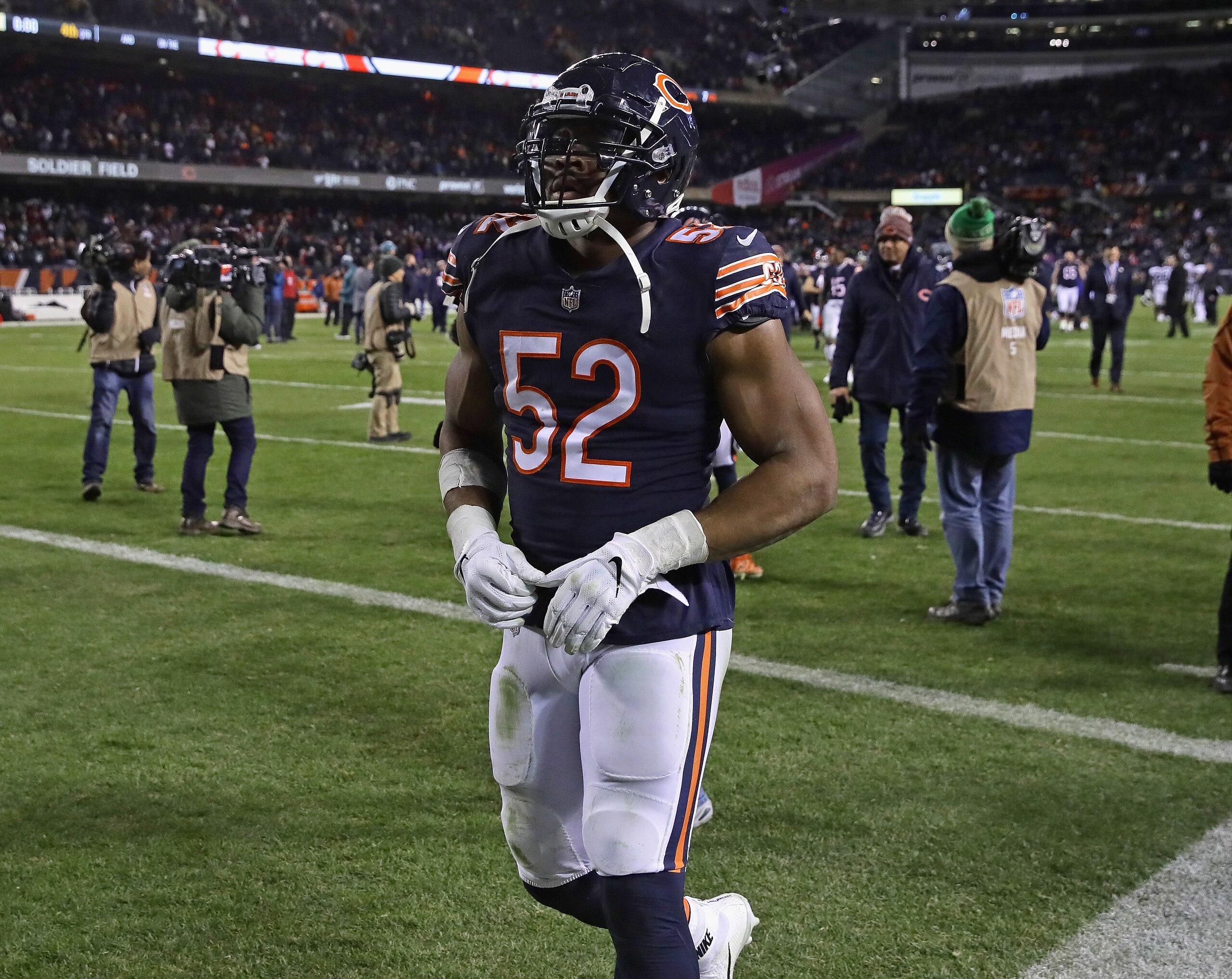 Chicago Bears edge-rusher Khalil Mack