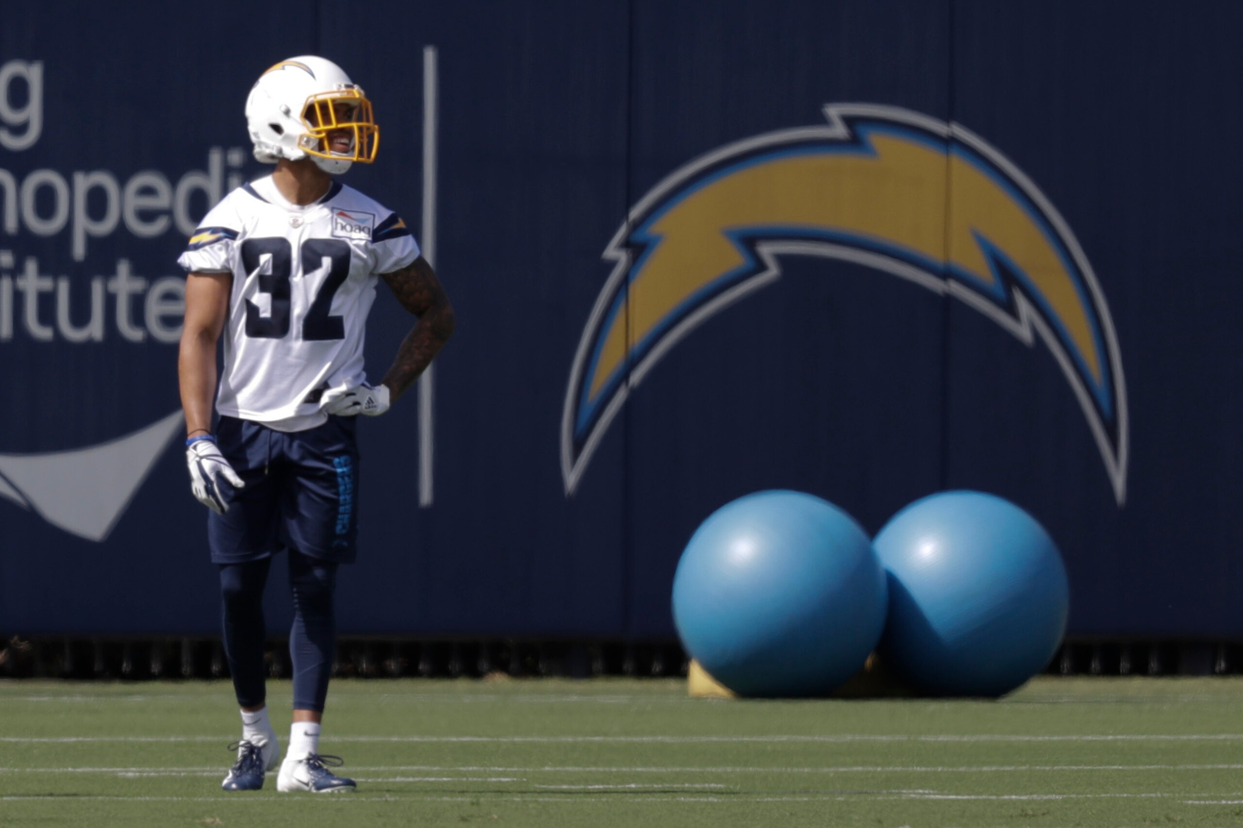 Los Angeles Chargers safety Nasir Adderley