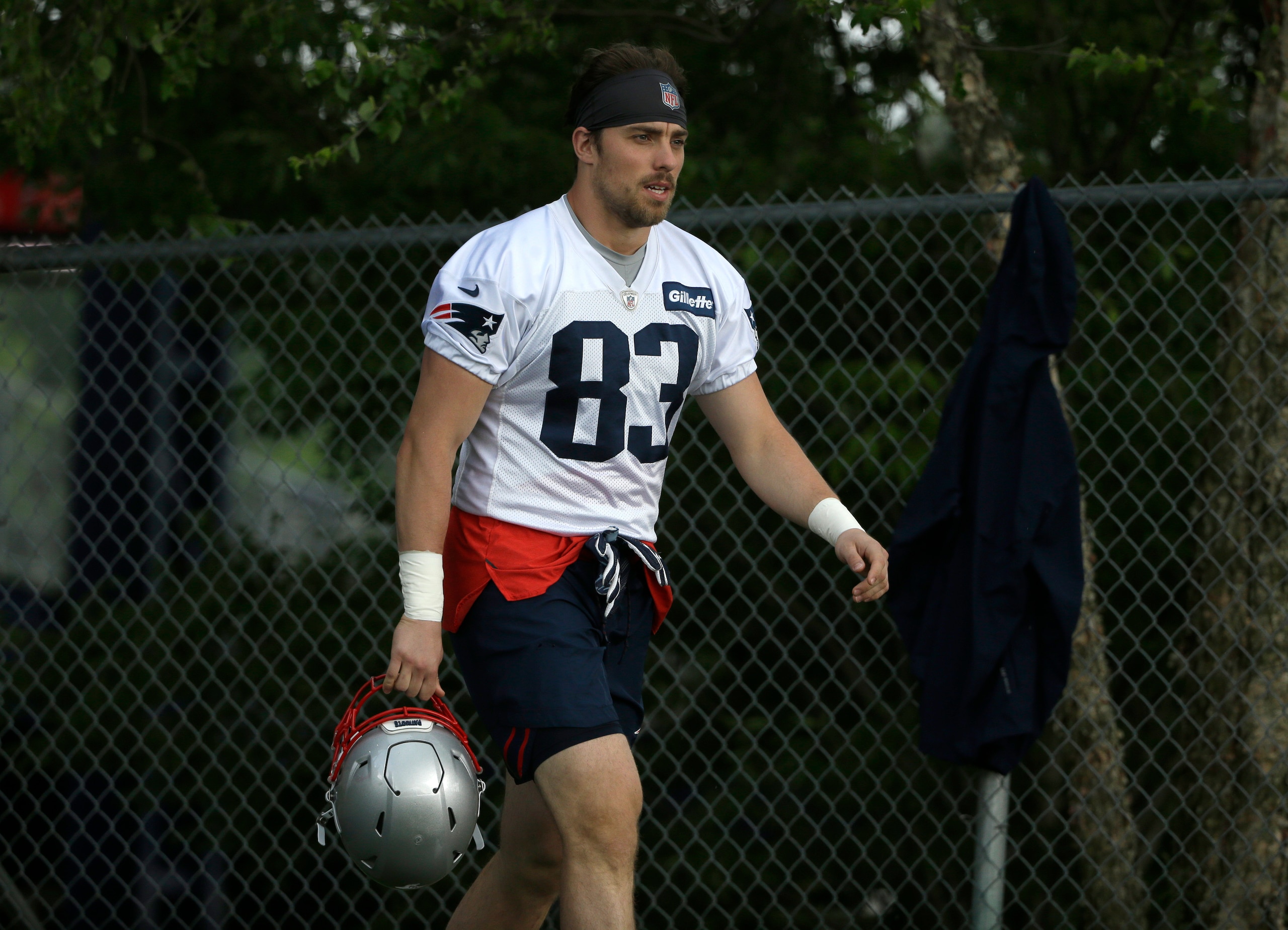 New England Patriots tight end Matt LaCosse