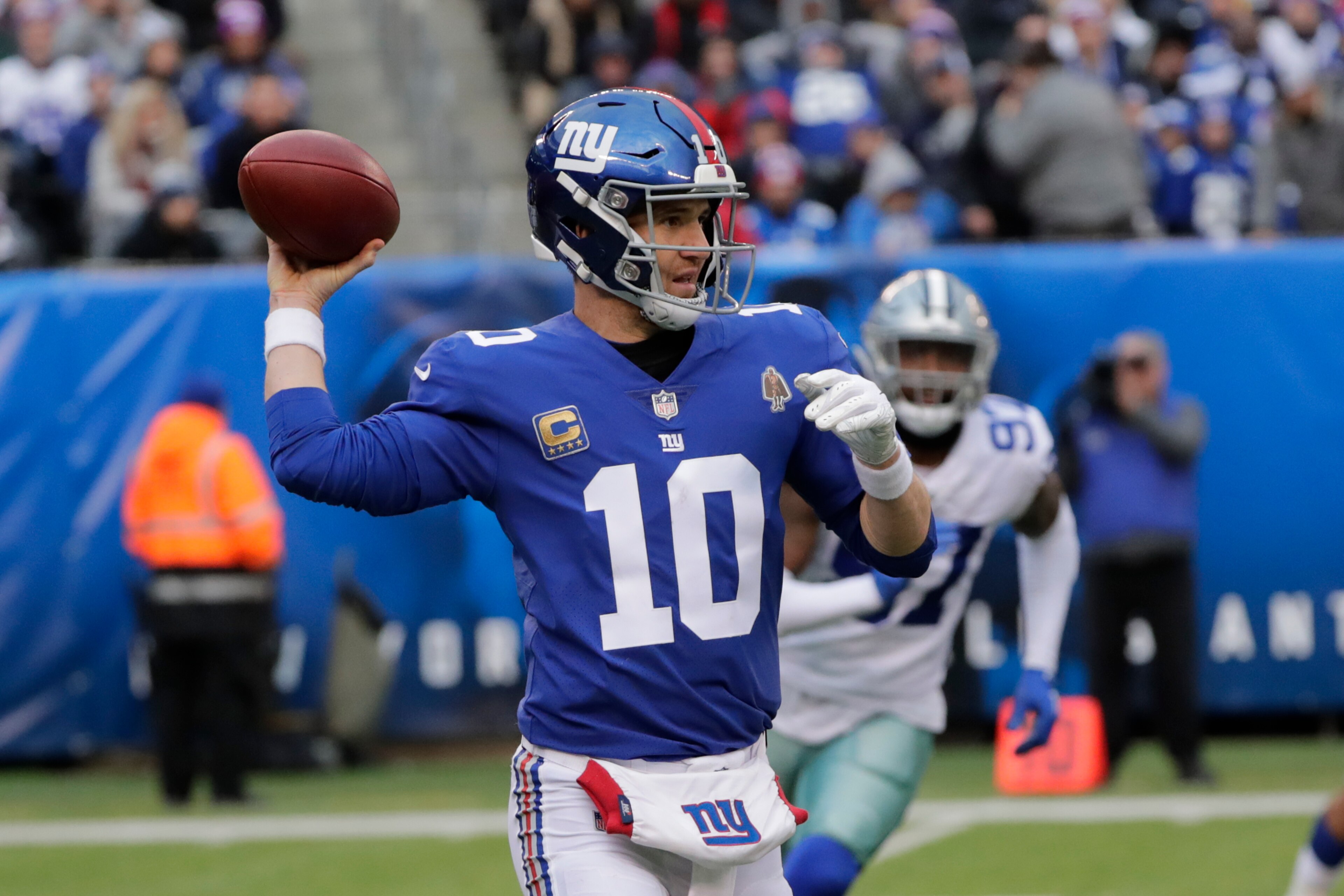 New York Giants quarterback Eli Manning