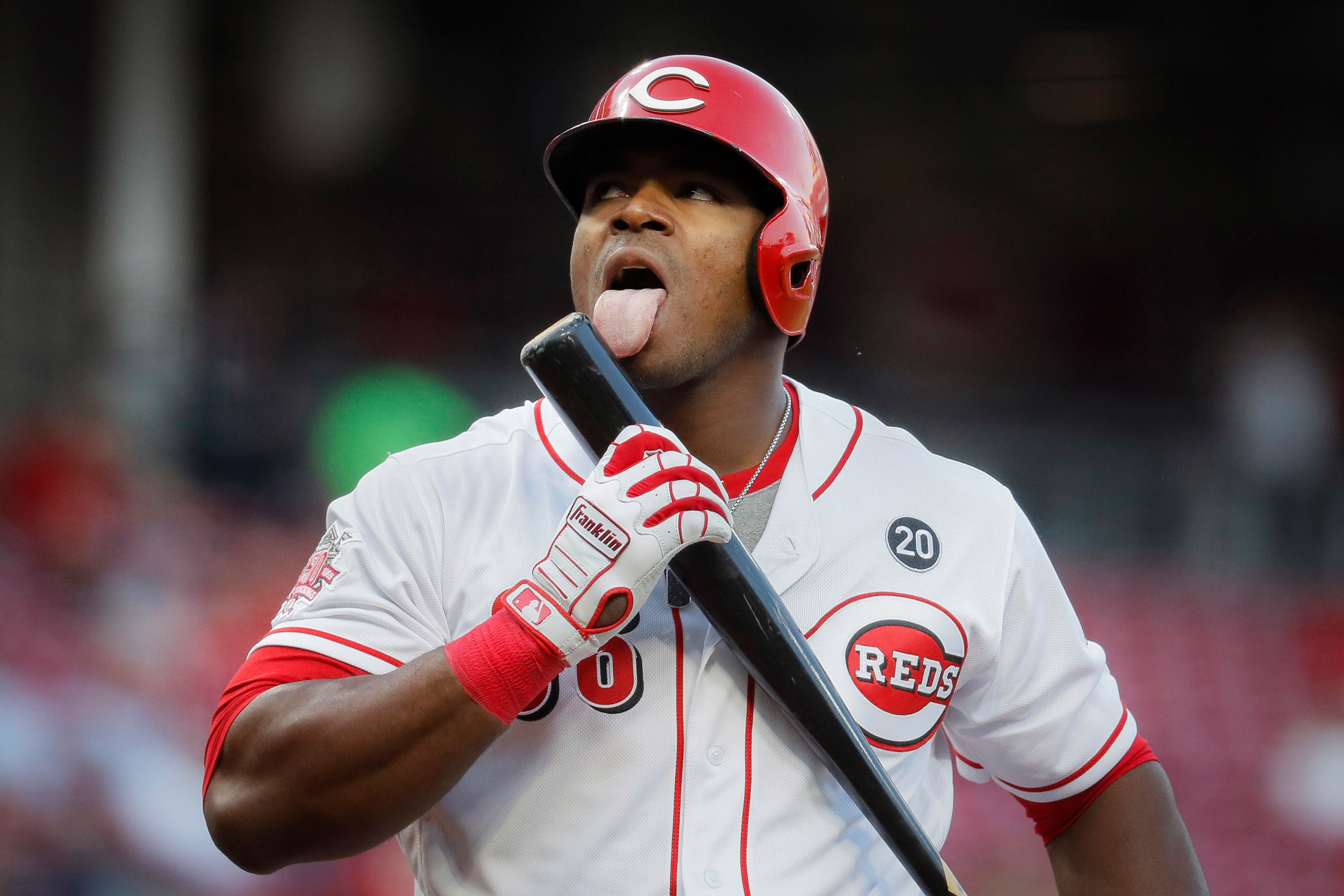 Cincinnati Reds right fielder Yasiel Puig