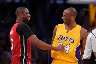 Dwyane Wade and Kobe Bryant