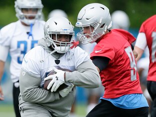 Detroit Lions running back C.J. Anderson