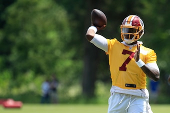 Washington Redskins quarterback Dwayne Haskins