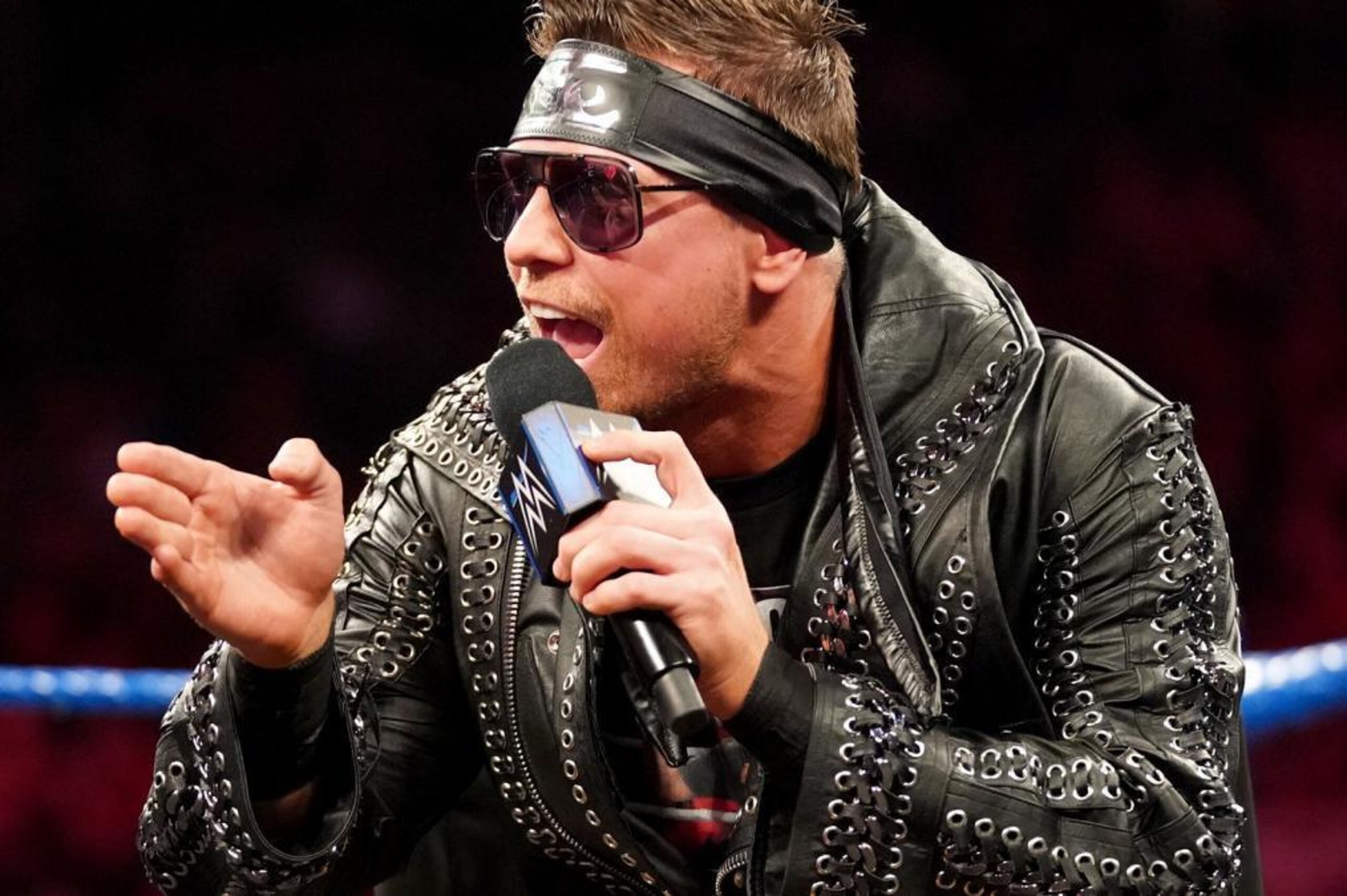 Raw Superstar The Miz on an episode of SmackDown.