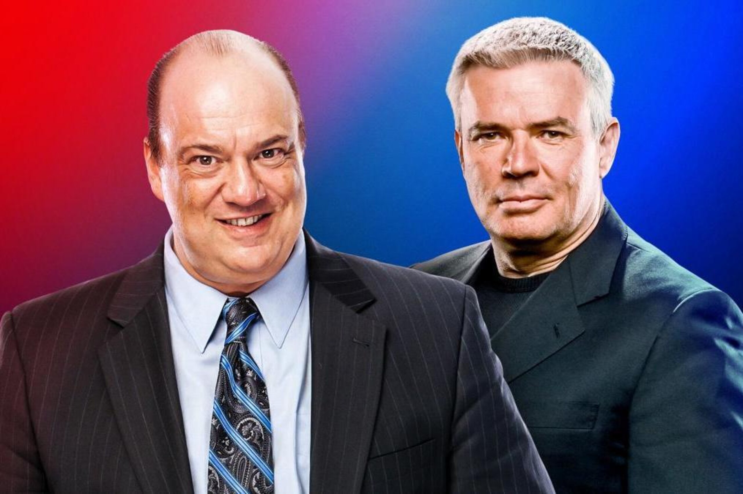Paul Heyman and Eric Bischoff.