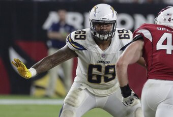 Chargers OT Sam Tevi
