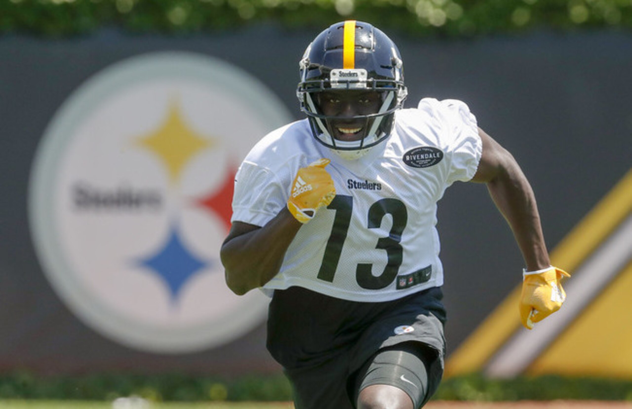 Steelers WR James Washington