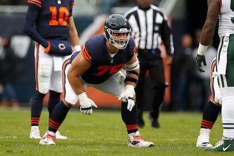Chicago Bears right guard Kyle Long