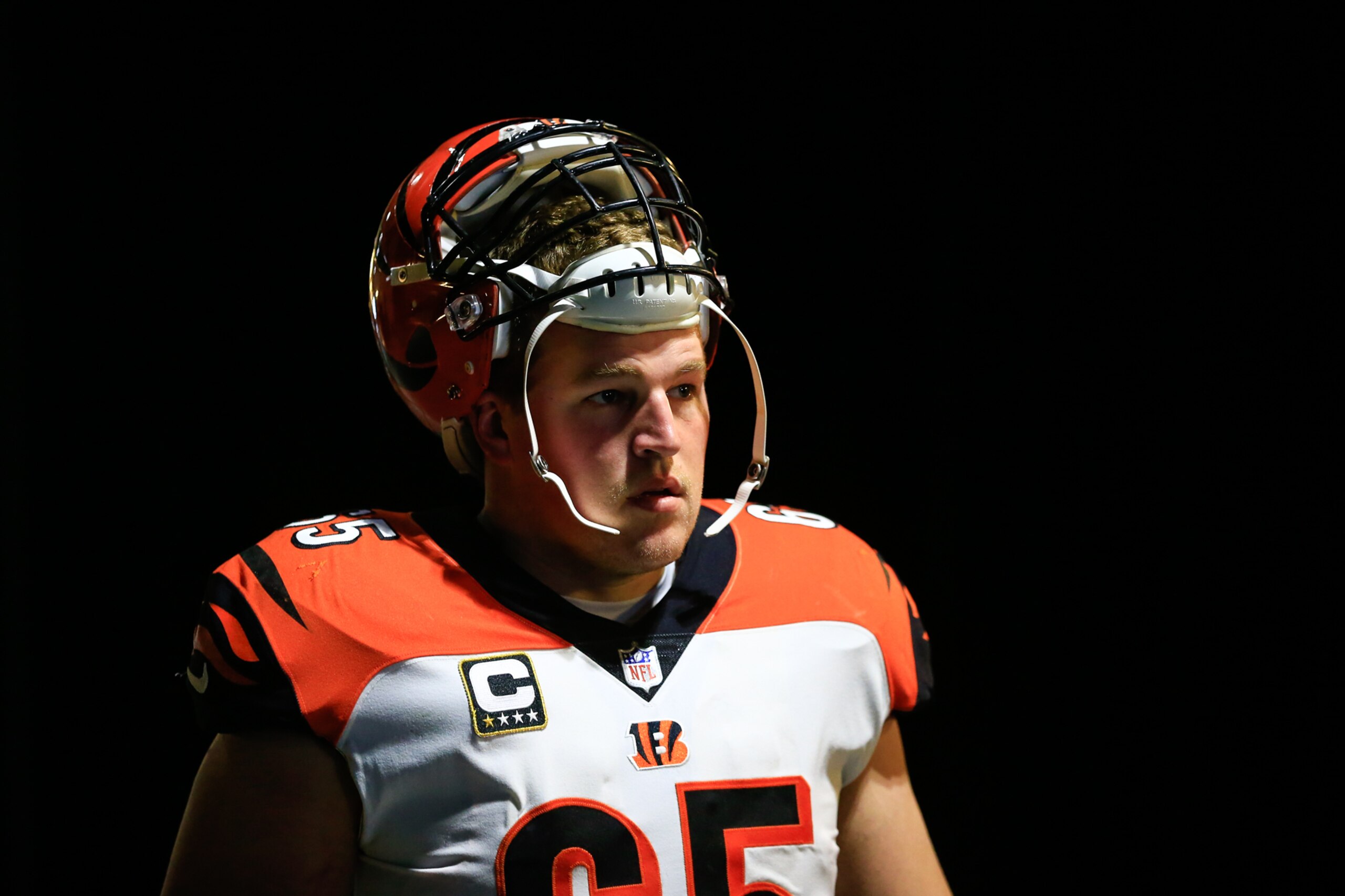 Former left guard Clint Boling