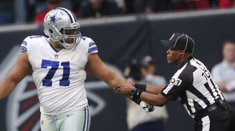 Dallas Cowboys right tackle La'el Collins