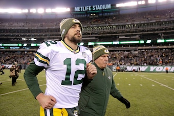 Green Bay Packers quarterback Aaron Rodgers