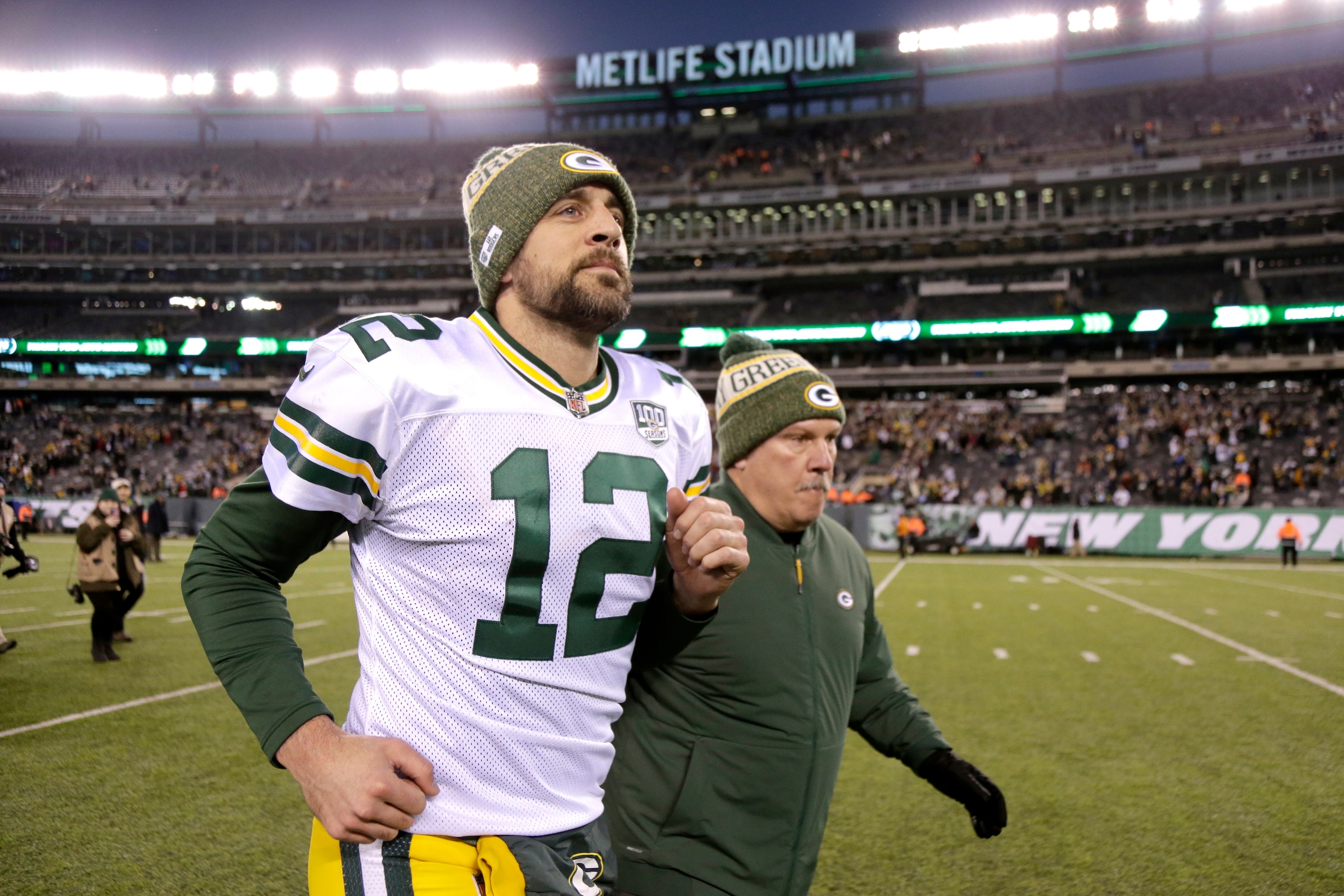 Green Bay Packers quarterback Aaron Rodgers