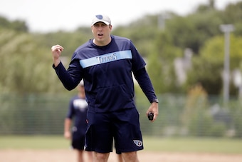 Tennessee Titans offensive coordinator Arthur Smith