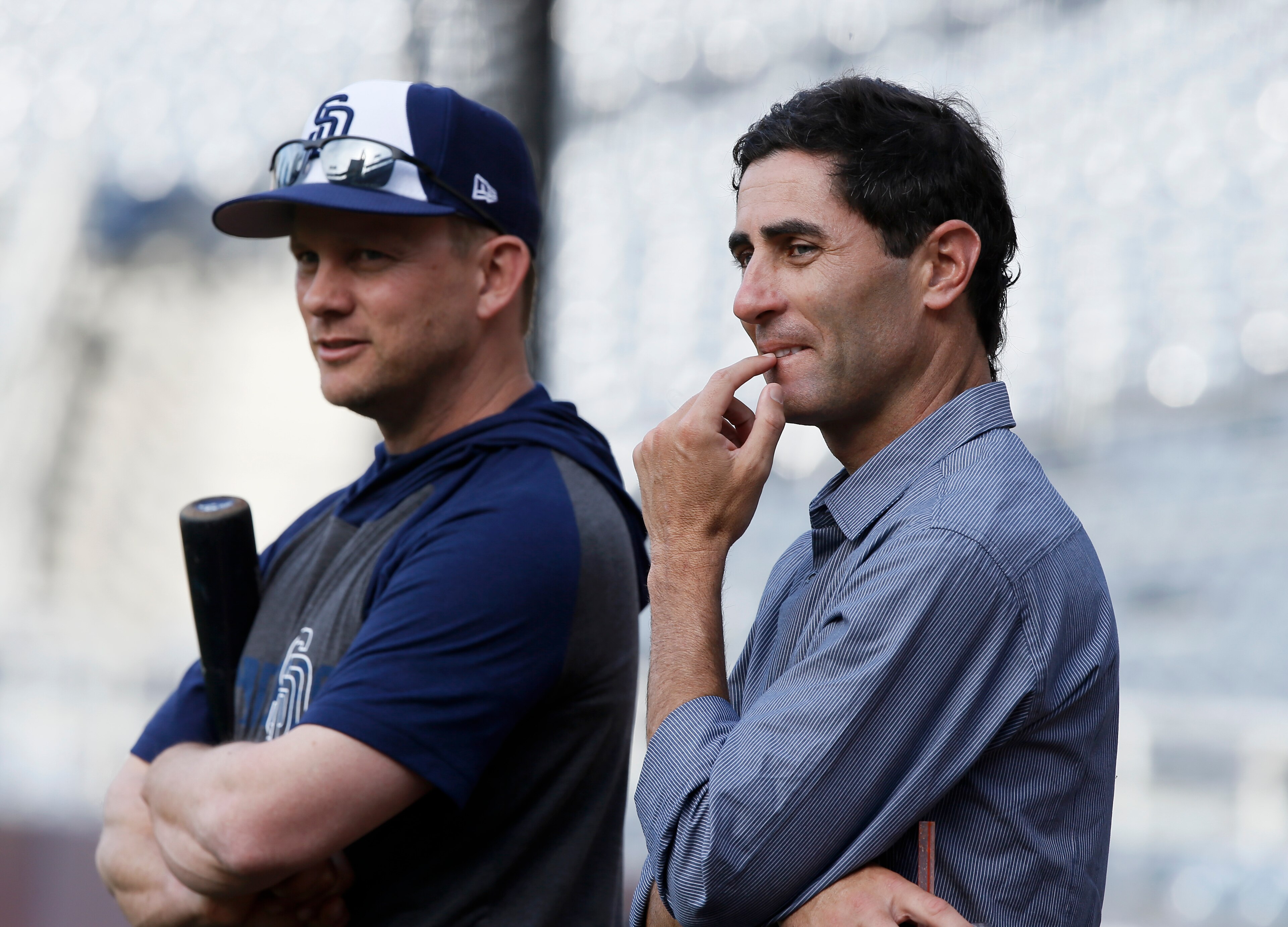 Andy Green (L) and A.J. Preller (R) Andy Green (L) and A.J. Preller (R)