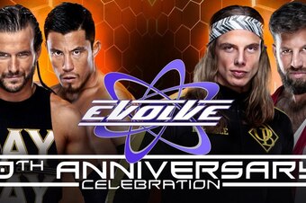 Adam Cole, Akira Tozawa, Matt Riddle and Drew Gulak.