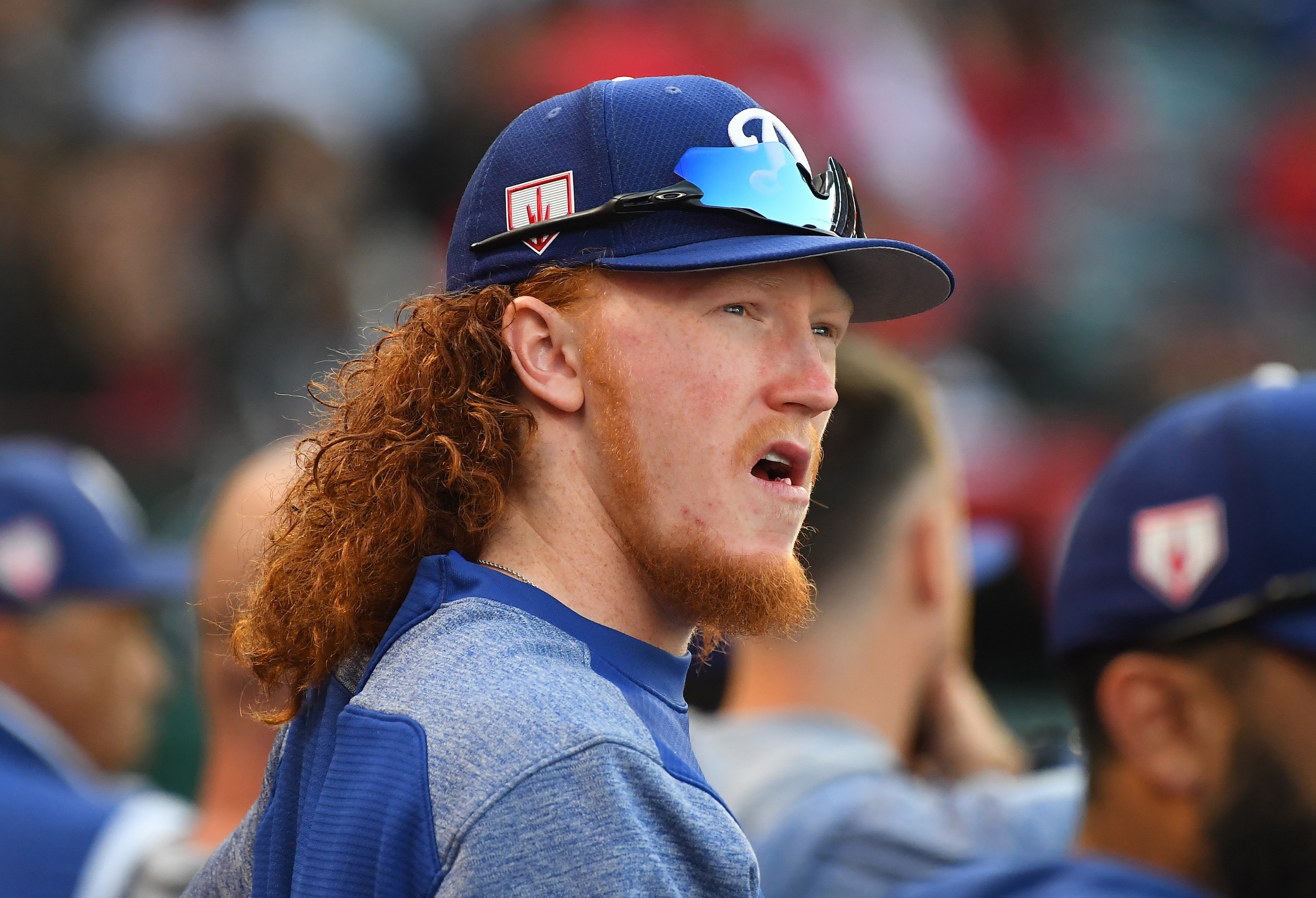 Los Angeles Dodgers prospect Dustin May.