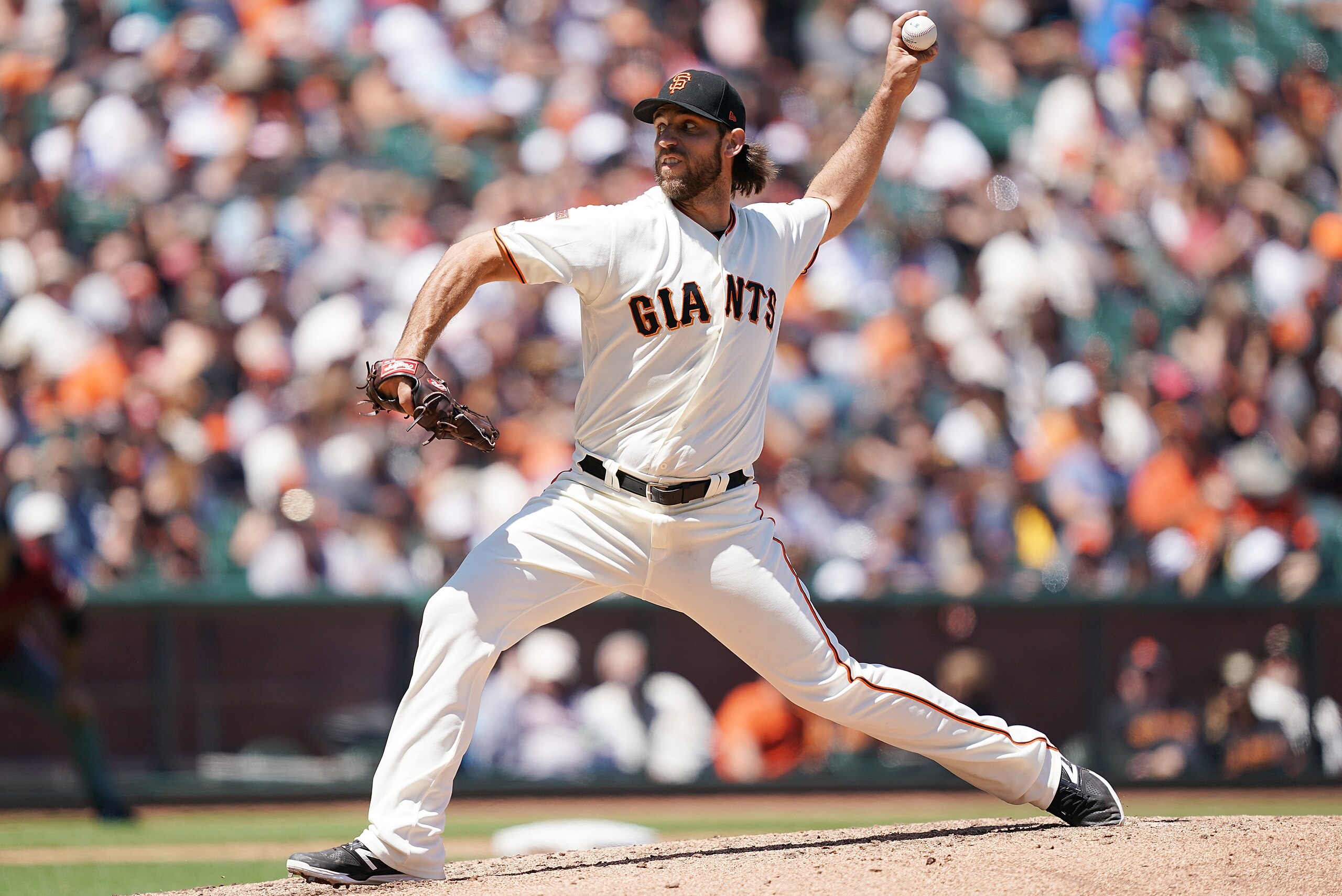 A hot streak could give the Giants second thoughts about trading Madison Bumgarner.