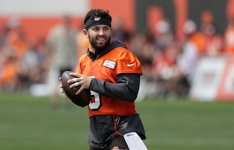 Cleveland Browns quarterback Baker Mayfield