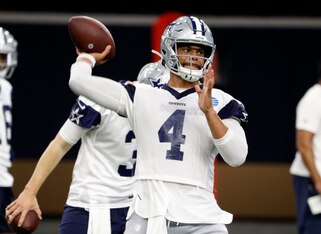 Dallas Cowboys quarterback Dak Prescott
