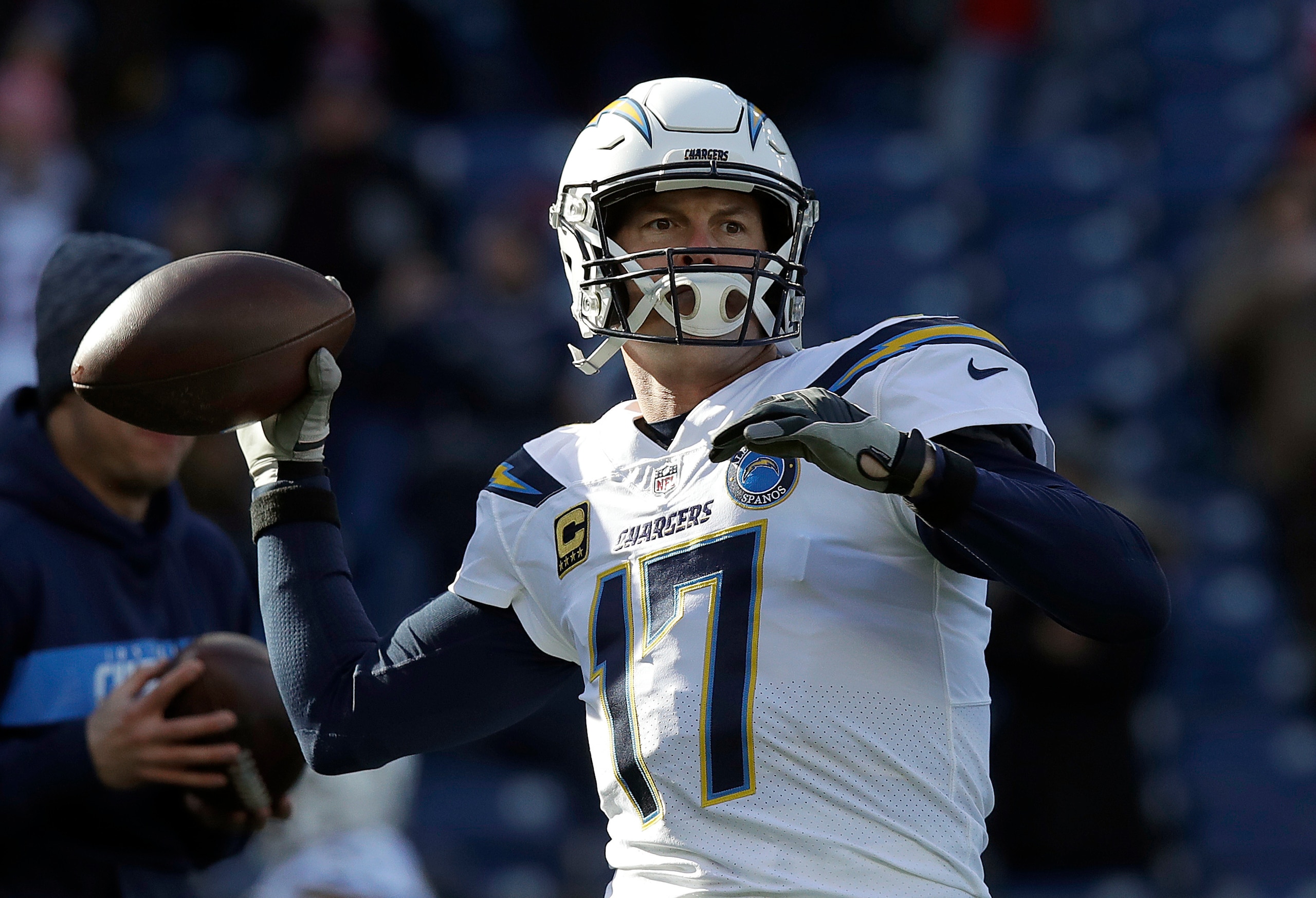 Los Angeles Chargers quarterback Philip Rivers