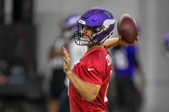 Minnesota Vikings quarterback Kirk Cousins