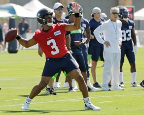 Seattle Seahawks quarterback Russell Wilson