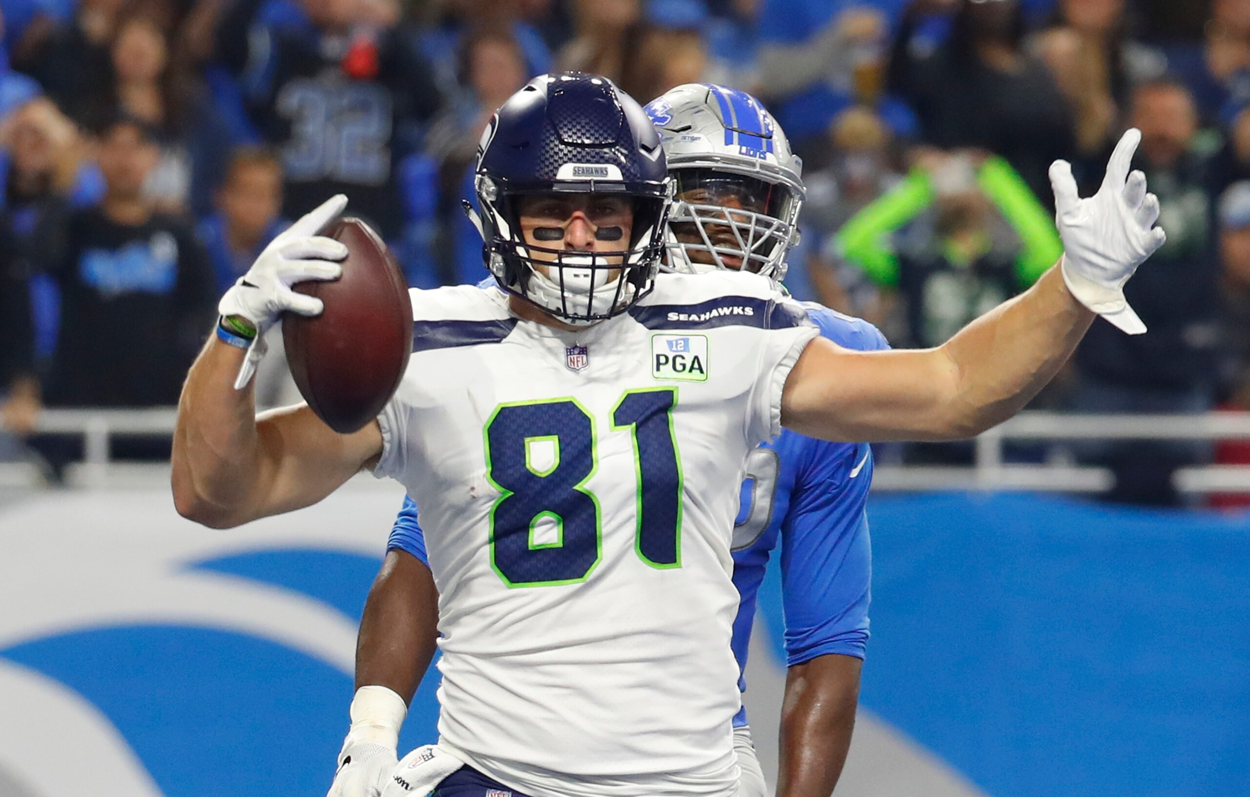 Seahawks TE Nick Vannett