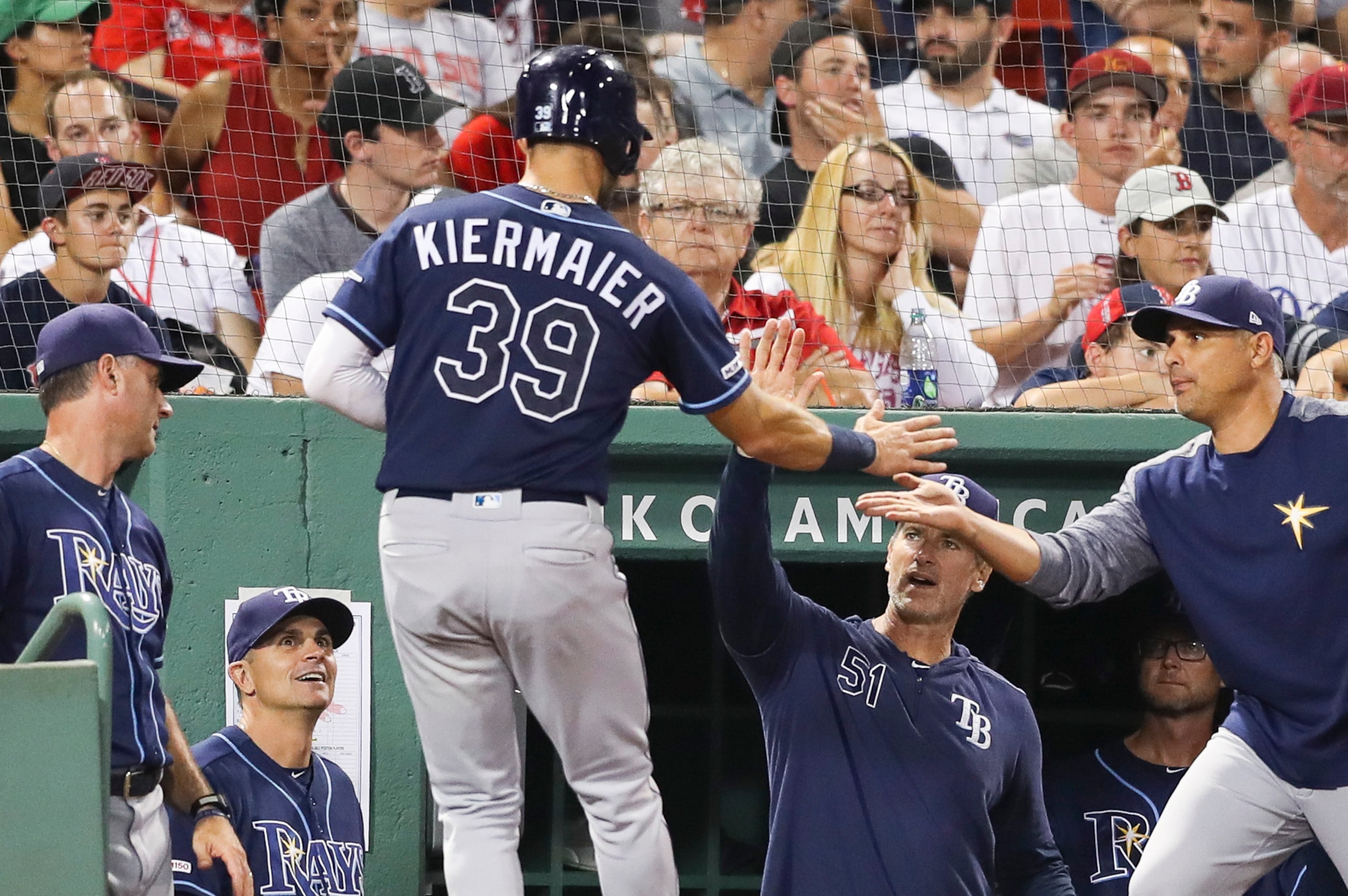 Kevin Kiermaier and Kevin Cash