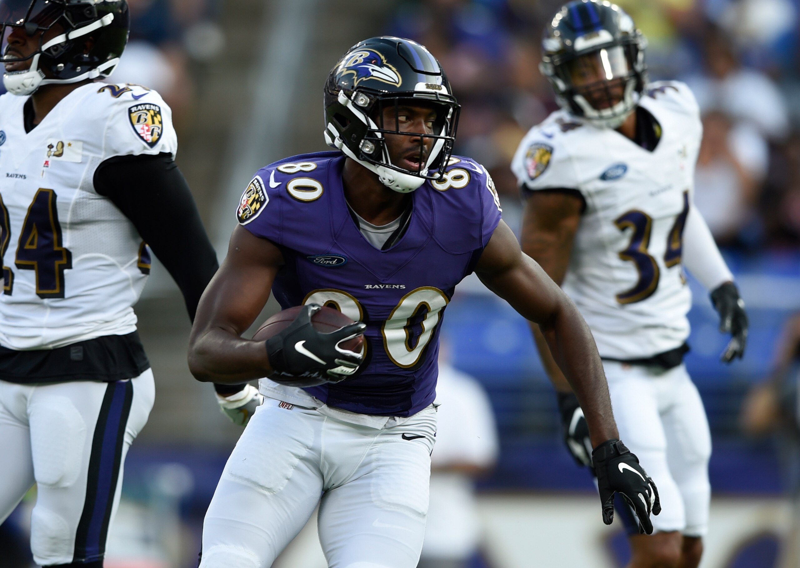 Ravens WR Miles Boykin Ravens WR Miles Boykin