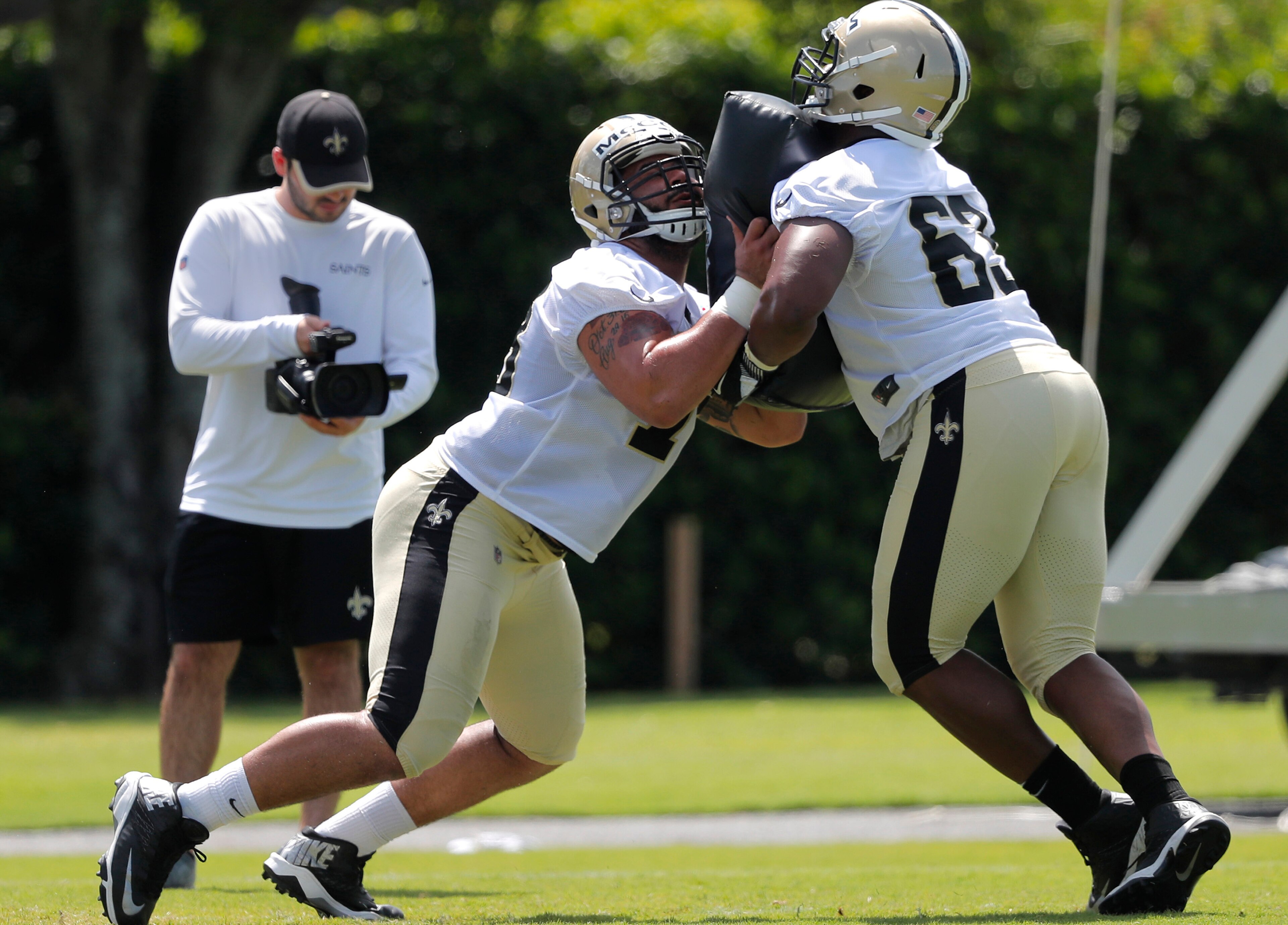 Saints C Erik McCoy