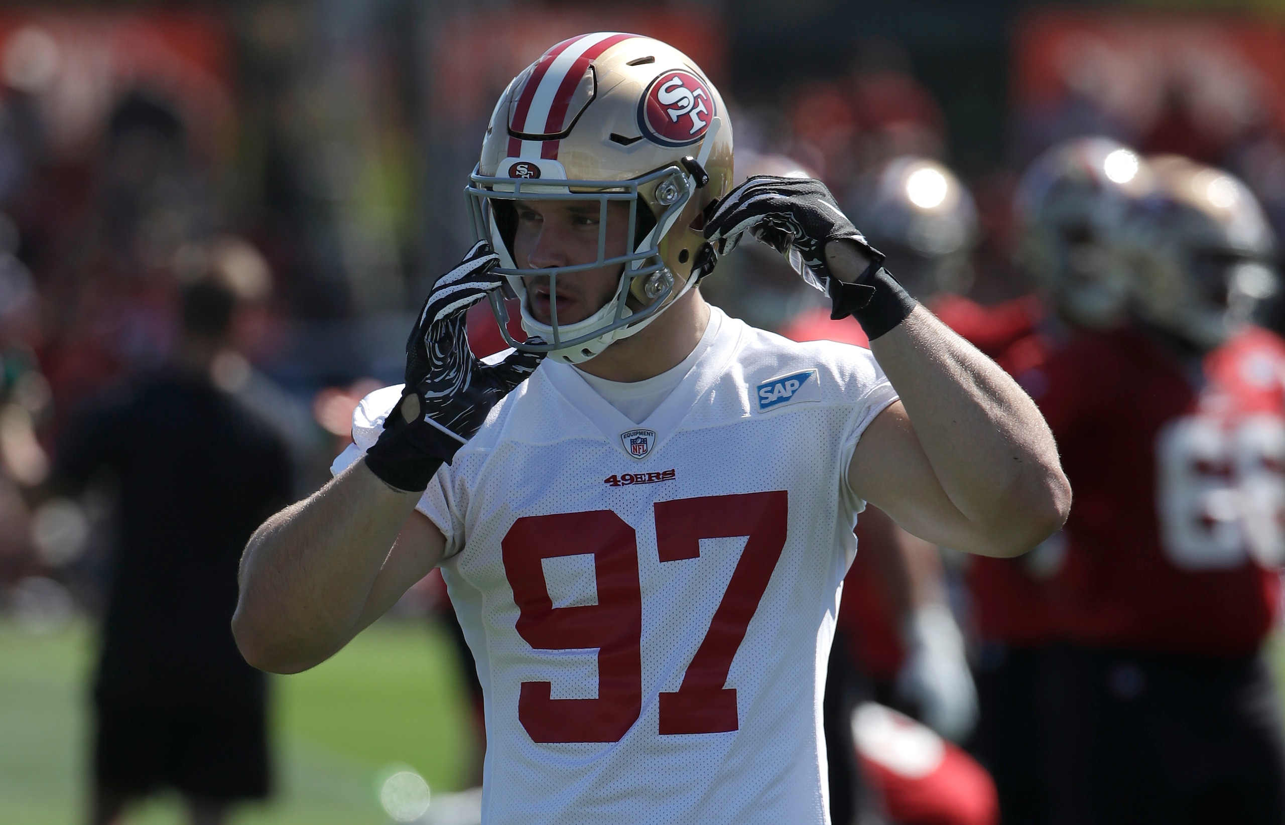 49ers DE Nick Bosa 49ers DE Nick Bosa