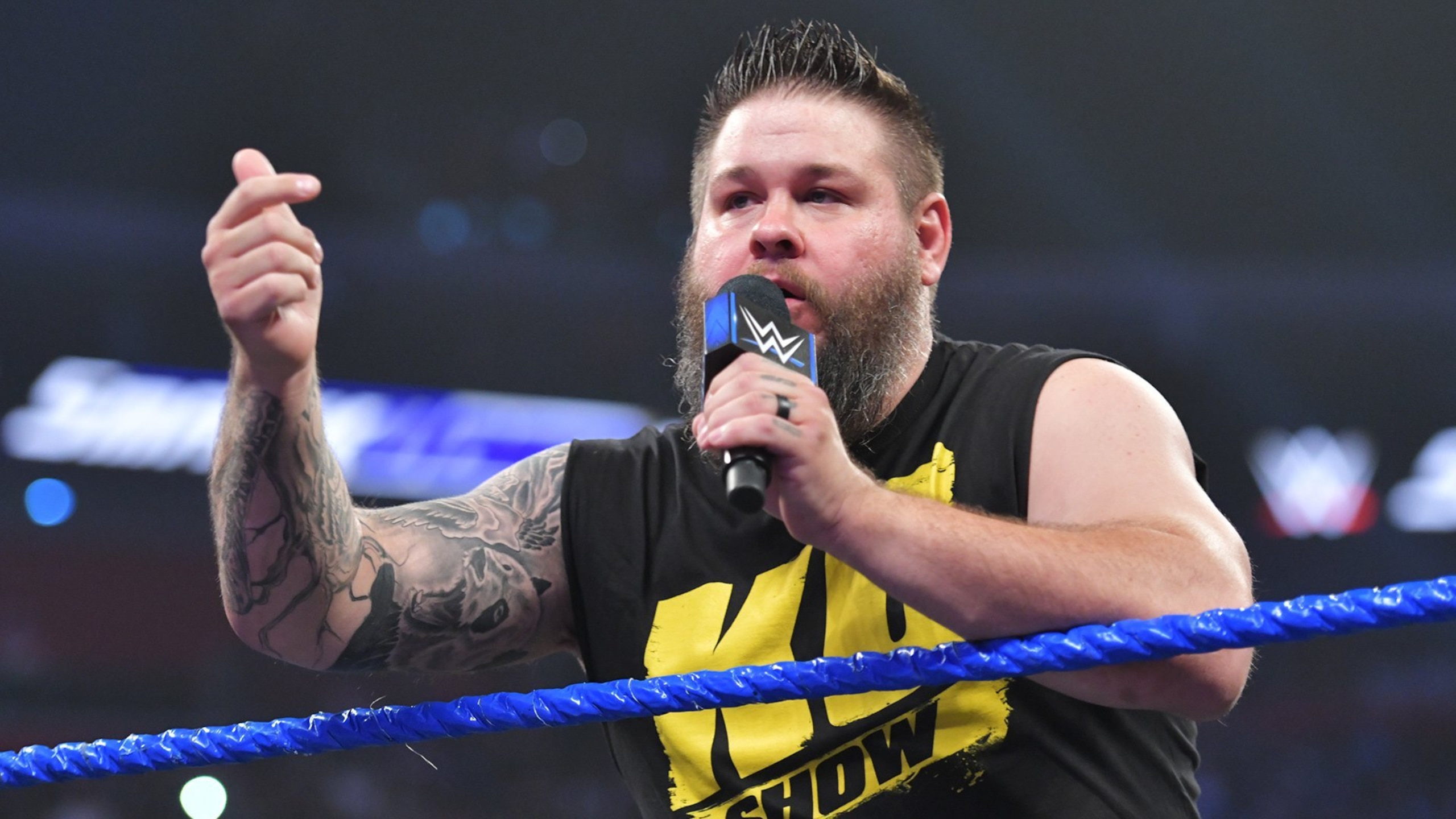 Kevin Owens is one of the few who doesn't seem to be overly produced.