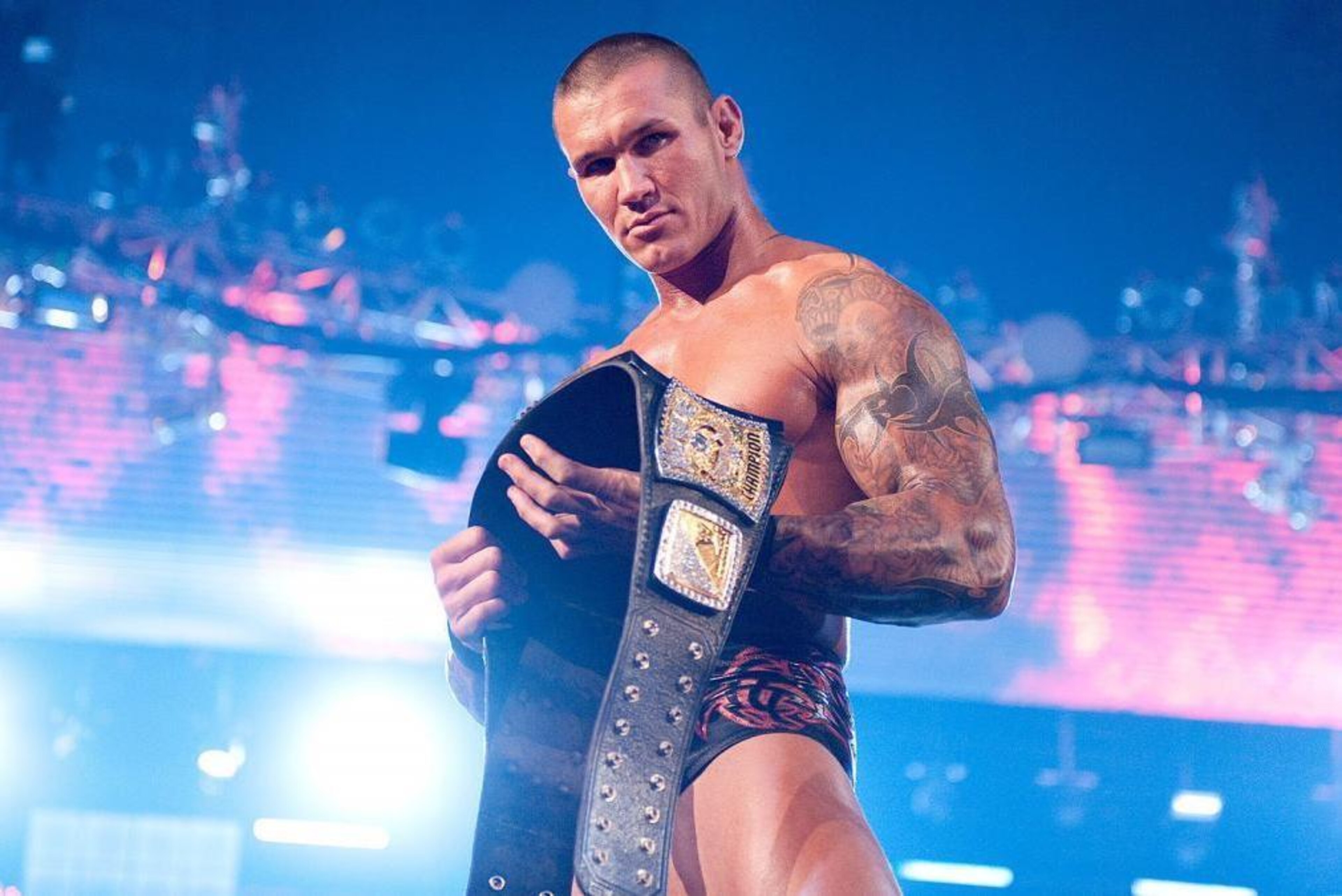 Randy Orton is still making moments 15 years removed from his first world title win in WWE. Randy Orton is still making moments 15 years removed from his first world title win in WWE.
