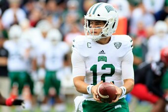 Ohio QB Nathan Rourke